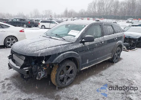 2018 Dodge Journey Crossroad Awd из США, поврежденный, VIN 3C4PDDGG5JT510023